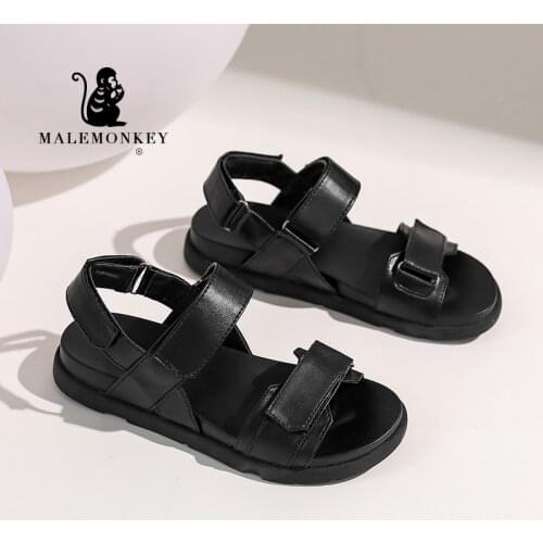 Summer Casual Sandals Women Platform Black 2021 Fashion Lightweight Flats Sports Comfortable Beach Female Shoes Sandalias De Muj