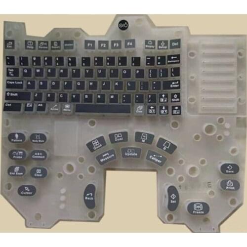 Mindray B Ultra DP20II DP-30II Silicone Button Film Silicone Keyboard
