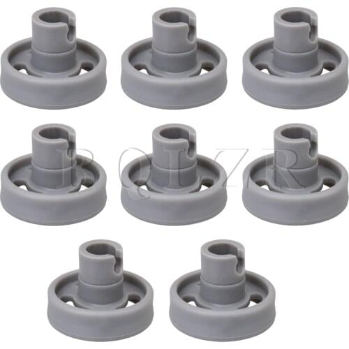 BQLZR 8 x Dishwasher Lower Rack Wheel and Stud WD12X10231 Replacement for GE