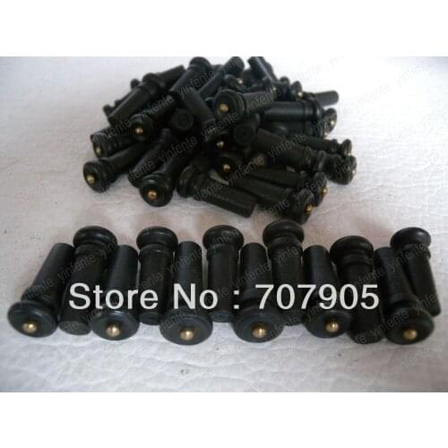 New 1 set end button Violin endpin Black soild wood High quality parts 40 pieces end button Free shipping
