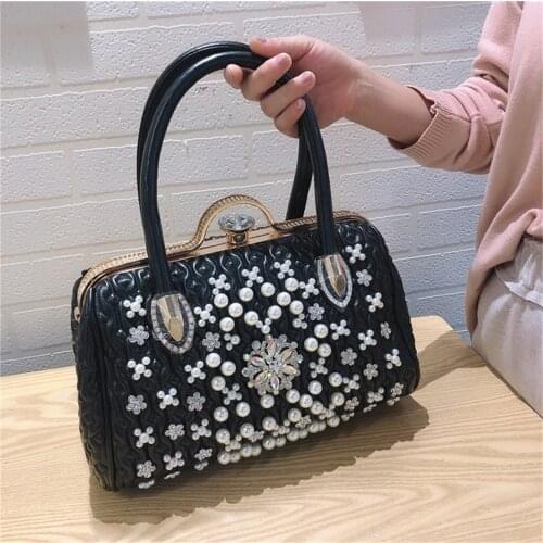 2020 new bag women fashion rhinestone shoulder bag simple diamond all-match handbag diagonal bag large capacity large bag women