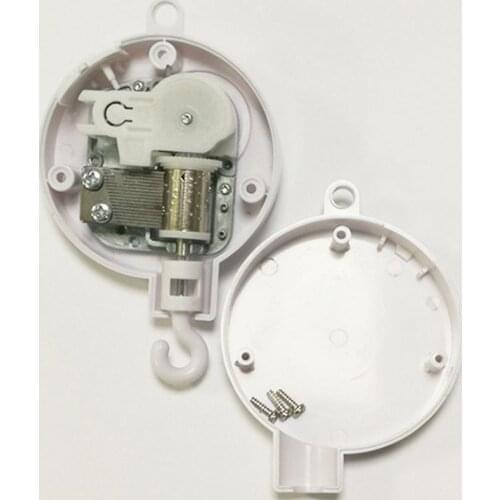 2021 New Baby Mobile Crib Bed Bell Toy Windup Movement Music Box Machine Nursery Decor