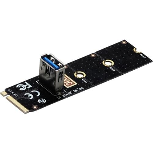 NGFF to PCI-E Riser Card M2 Slot to PCIe Expansion Card Convertor USB 3.0 Extender Adapter for Graphics Cards for BTC Miner