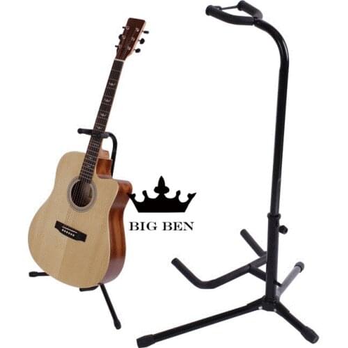 Freight free adjustable retractable guitar stand ballad guitar bass Chinese classical instrument shelf detachable folding stand