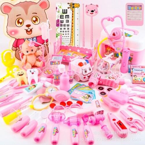 Doctor Set For Kids Toys For Girls For Role-playing Games Medical Toys On Medical Theme Hospital Accessorie Medical Kit Gift