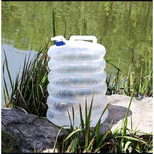 Evolite Tap Foldable Water Gasoline Canister The Accordion 15 Liter Portable Seyehat Preparation Accessory Equipment Hod