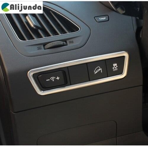 Stainless Steel Car headlight decoration decoration metal flake headlight conversion keys trim for hyundai IX35 IX 35 Car