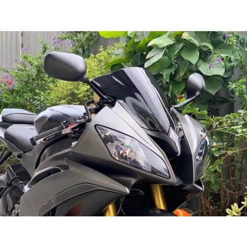 Motorcycle windshield WindScreen wind deflector For YAMAHA YZF600 YZF 600 R6 2008 2009 2010 2011 2012 2013 2014 2015 2016 Black