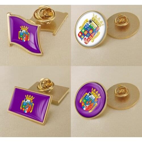 Coat of Arms of Palencia Province of Spain Flag Lapel Pins/Broochs/Badges