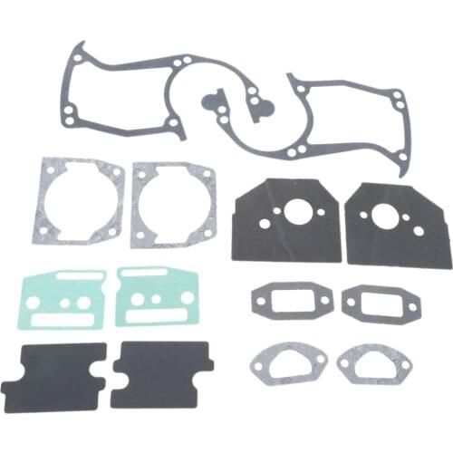 Dophee 45cc 52cc 58cc Chainsaw Paper Gaskets Full Set fit for 45CC 52CC 58CC chainsaw Garden Tool Parts 2Sets