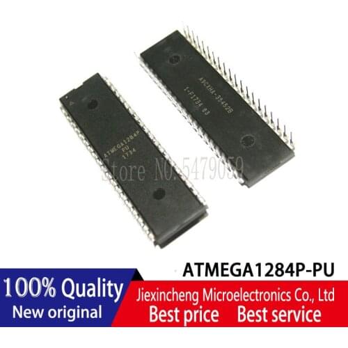 ATMEGA1284P-PU ATMEGA1284P IC MCU 8BIT 128KB FLASH DIP40 New original