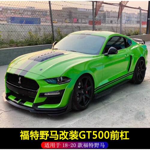 Applied to Ford 18-20 Refitting Gt500 Big Surround Mustang Bumper Front and Rear Bar Side Skirt