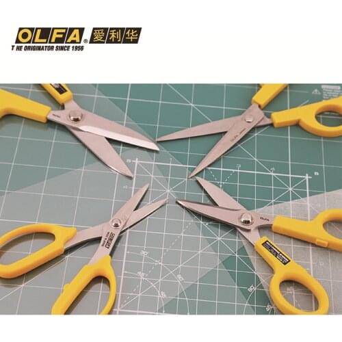 MADE IN JAPAN OLFA Serrated Edge Stainless Steel Scissors OLFA SCS-1 SCS-2 SCS-3 SCS-4