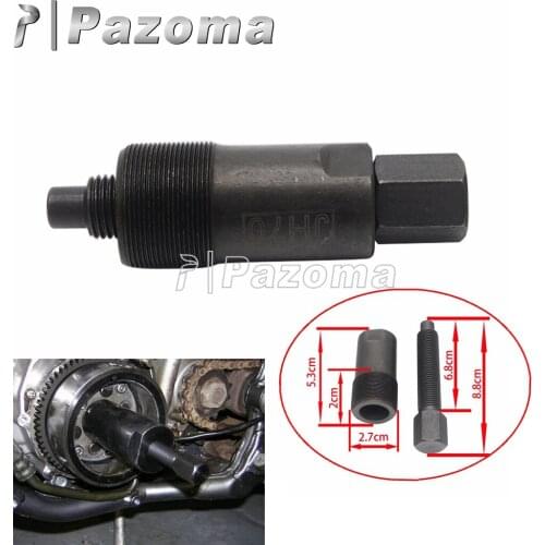 For Kawasaki Yamaha Honda Suzuki Steel 24mm and 27mm Flywheel Puller Repair Tool For GY6 50cc 125cc 150cc Scooter ATV Dirt Bike