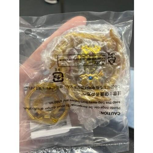 Takara Tomy Beyblade Limited 500 Worldwide Golden Version of The Hero Solomon 1D Power Strike Ring Gyro Accessories