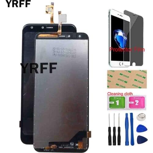 LCD Display For Doogee X53 LCD Display Touch Screen TouchScreen Digitizer Panel Front Glass Perfect Repair Tools Protector Film