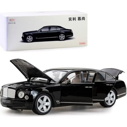 1:18 High Simulation Metaltley Mushang Alloy Static Car Model 6 Open Collection Gifts For Kids