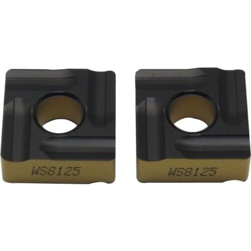 10PCS WS8125 SNMG120408L M External Round Metal Carbide Insert CNC Turning