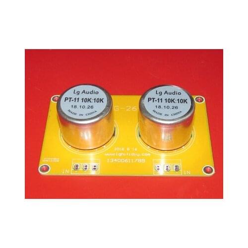 10K:10K audio transformer final reproduction version of Lugo PT-11 Pomo alloy