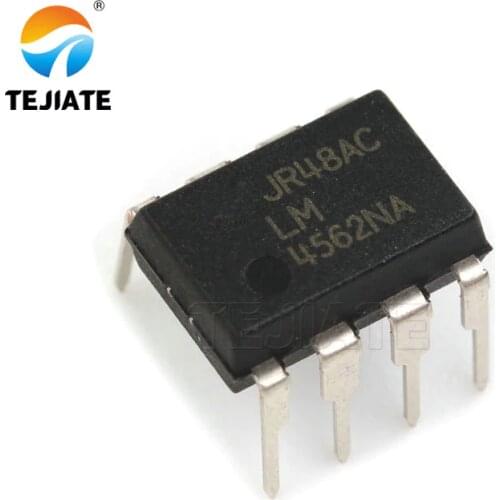 5pcs/lot LM4562NA LM4562 DIP-8 Dual High , High Fidelity Audio Operational Amplifier In Stock