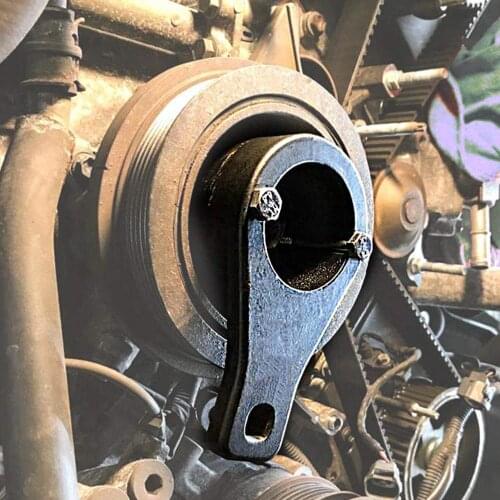 55% Hot Sales!!! Harmonic Damper Pulley Crankshaft Crank Holder Removal Wrench for Toyota Lexus