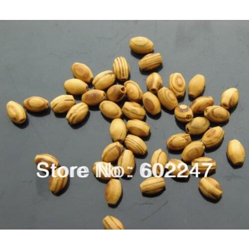 Drum Oval Wood Beads Wholesales, DIY Pine Redwood Loose beads Wholesales, 500pcs/lot