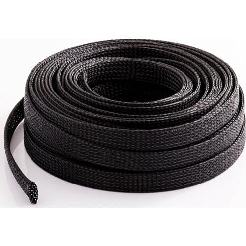 Funssor Cable Management and Organizer Cover PET Expandable Braided Cord Sleeve Computer Cord Organizer 3/4/6/8/12/14/16mm