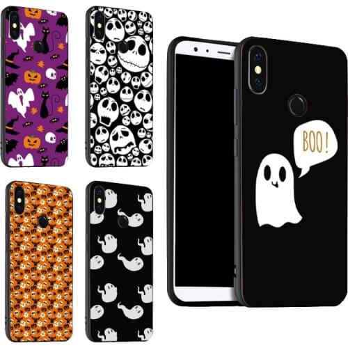 Halloween Ghost Case For Xiaomi Redmi Note 10 Pro 7 8 Pro 8T 9S Note 9 Pro Cover For Redmi 9 9T 9C 9A 8A