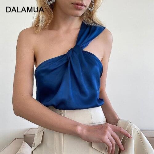 Блузки без рукавов DALAMUA China At AliExpress