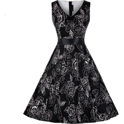 Летние платья с принтом JIEZuoFang China At AliExpress