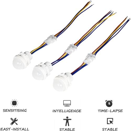 Body Sencor Light Switch PIR Infrared Motion Sensor Body Detector Smart Switch LED 110V 220V Inductive Switch Hot