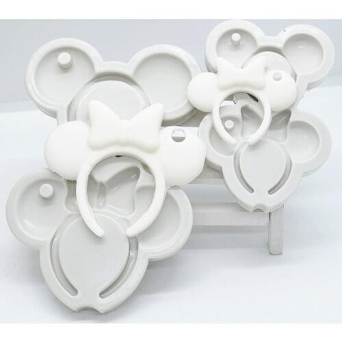 Luyou Cute Headdress Silicone Fondant Molds Cake Decorating Tools Resin Mold For Baking Accessories, Kitchen Accessories FM2034
