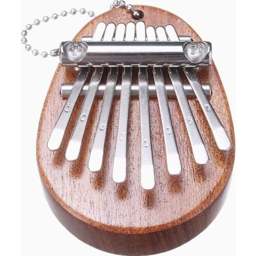 1pcs Mini Kalimba 8 Keys Tones Wood Thumb Piano Finger Keyboard Musical Instrument for Beginners