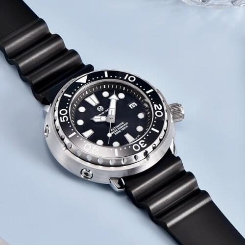 PAGRNE DESIGN Mens Sports Wristwatch Sapphire Luminous Pointer Business Watch NH35 Caliber Pilot Mechanical Watch zegarek męski