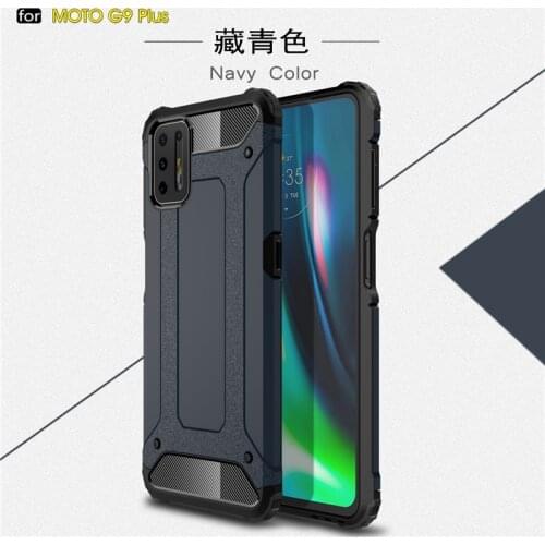For Cover Motoroal Moto G9 Plus Case For Moto G9 Plus Cover Capas Shockproof PC Phone Bumper Hard Cover For Moto G9 Plus Fundas