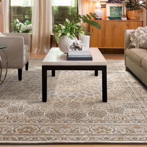Retro Persian Style Carpets And Rugs For Home Living Room American Carpet Bedroom Bedside Nordic Mat Home Floor Blanket Carpet