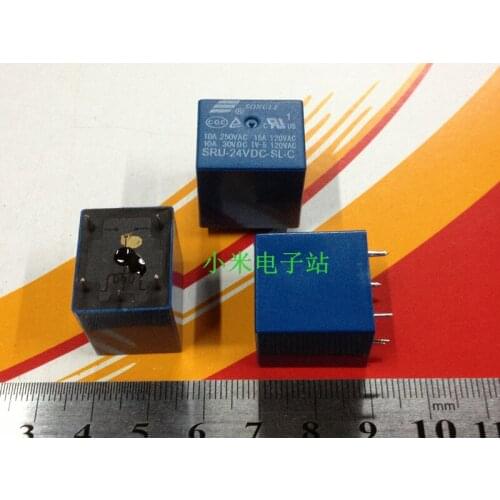 SRU-24VDC 12VDC 05VDC-SL-A 4PIN 10A Relay
