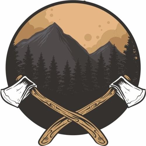 Outdoor Axe Sticker Plane Extreme