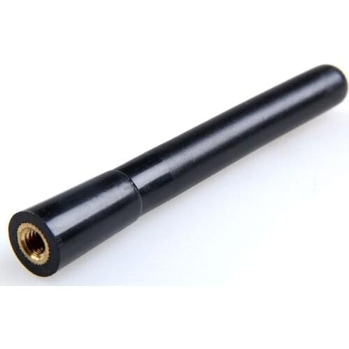 Universal Car Antenna Aerials 3.7inch Top Roof Black Short Screw Antenna Extension for Car Radio