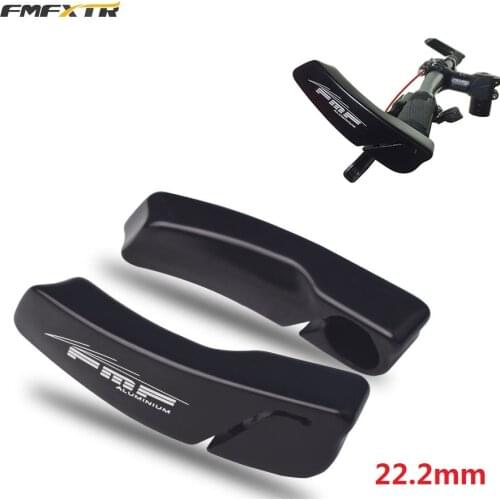 Bicycle Handlebar Bike Small Auxiliary Handlebar 22.2mm Bar Ends Aluminum Alloy MTB Road Folding Cycling Handlebar Accessories