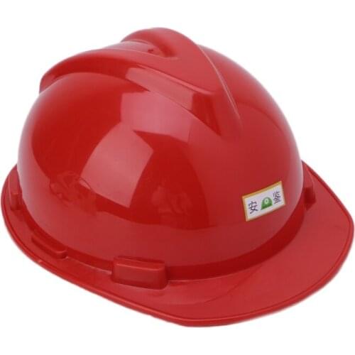 Safety Helmet Warehouse Worker Hard Hat Breathable Plastic Insulation Material