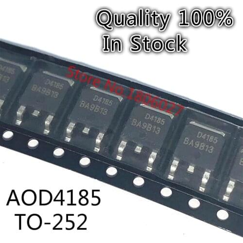 10PCS/LOT AOD4185 D4185 P-channel field effect MOS tube 40A40V TO252