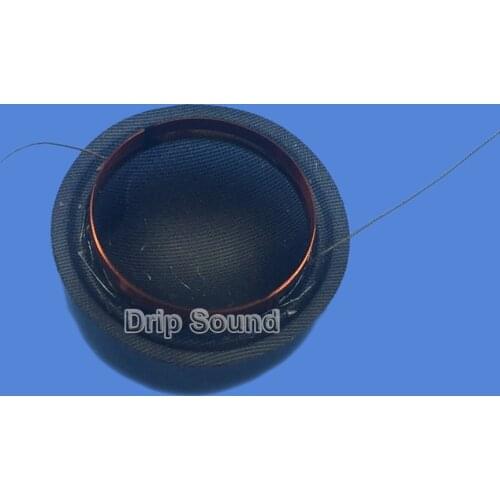 2pcs 28mm Tweeter Voice Coil Horn Speaker Treble Translucent Silk Sound Film Diaphragm Drive Head Repair Parts