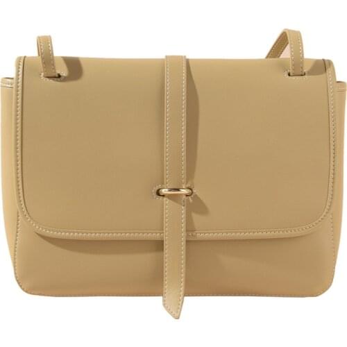 210 Split Leather Women Flap Crossbody Bags Large Handbag High Quality