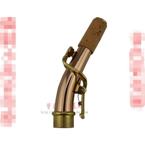 Saxophone accessories Phosphorus copper elbow Bb small soprano saxophone curved neck mouth tube neck tube neck