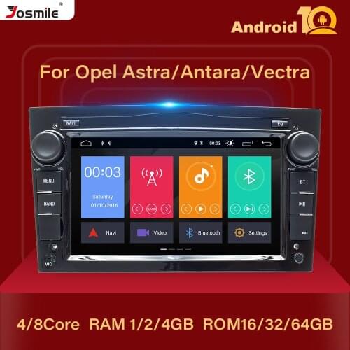 2 Din Android 10 Car Radio For Opel Vectra C Zafira B Corsa D C Astra H G J Meriva Vivaro Multimedia GPS Navigation NODVD Player
