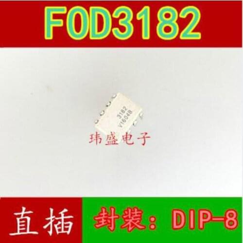 Free shipping 20PCS FOD3182 3182 DIP8