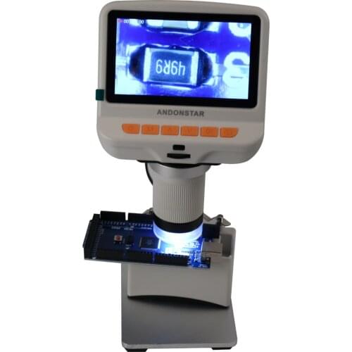 Andonstar Digital USB Electronic Microscope Magnifier 4.3 Inches 1080P for Mobile Phone Repair Soldering Cell Observation