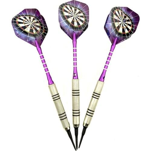 New 3 piece / set 14g professional silver plated soft tip darts darts flight sports darts axis
