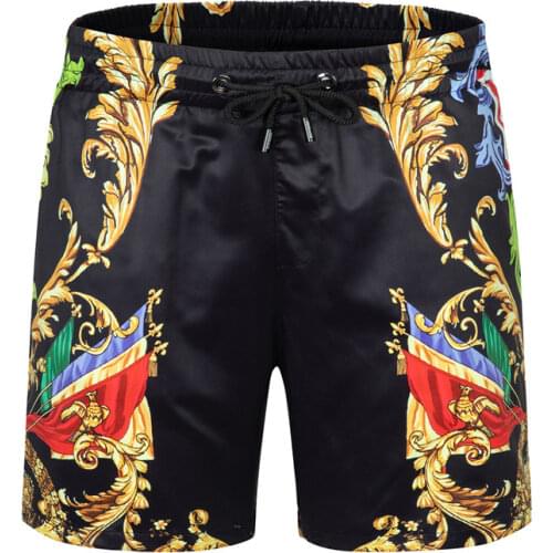 New Mens Swim Trunks Quick Dry Beach Shorts with Pockets Short Swiming Trunks Swimwear Bathing Suits